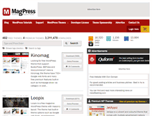 Tablet Screenshot of magpress.com